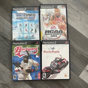 Lot of 4 PlayStation 2 games
